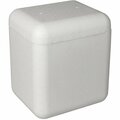 Plastilite Insulated Foam Cooler 7 3/4'' x 5 7/8'' x 8 7/8'' - 1 1/2'' Thick 451INTVA875